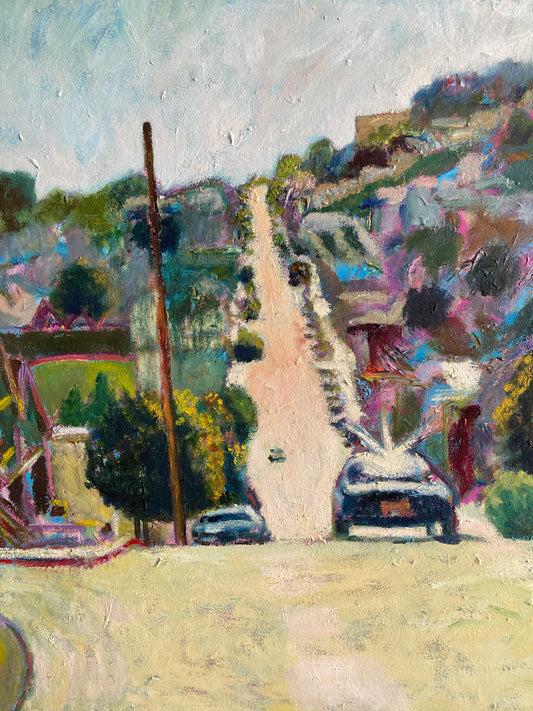 Car on Hot Street by Tom Lander