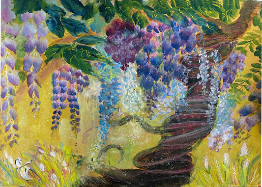 Wisteria Garden by Tisha Kenny